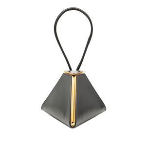 Pre-Loved Bottega Veneta Calfskin Pyramid Handbag